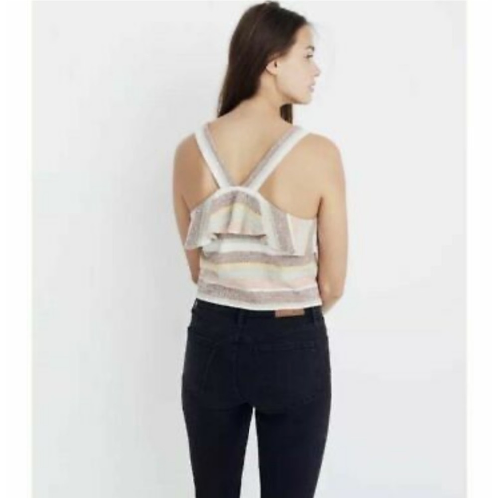 Madewell Texture And Thread Striped Top - image 2